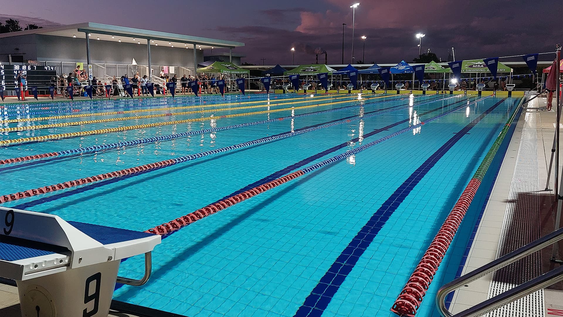 Mackay Aquatic and Recreation Complex Pool.