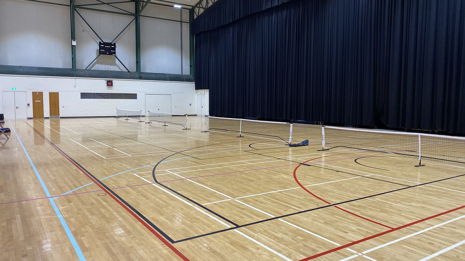 The indoor courts at University of Southern Queensland.